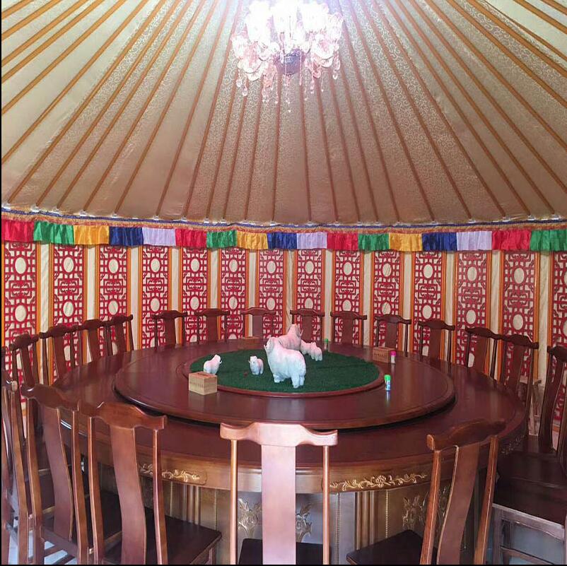 餐飲蒙古包價(jià)格 農(nóng)家樂(lè)蒙古包帳篷生產(chǎn)廠(chǎng)家 6米蒙古包批發(fā)價(jià)格